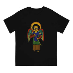 Ethiopian Cross Art Ethiopia Men's TShirt The Angels Fashion T Shirt Original Sweatshirts New Trend