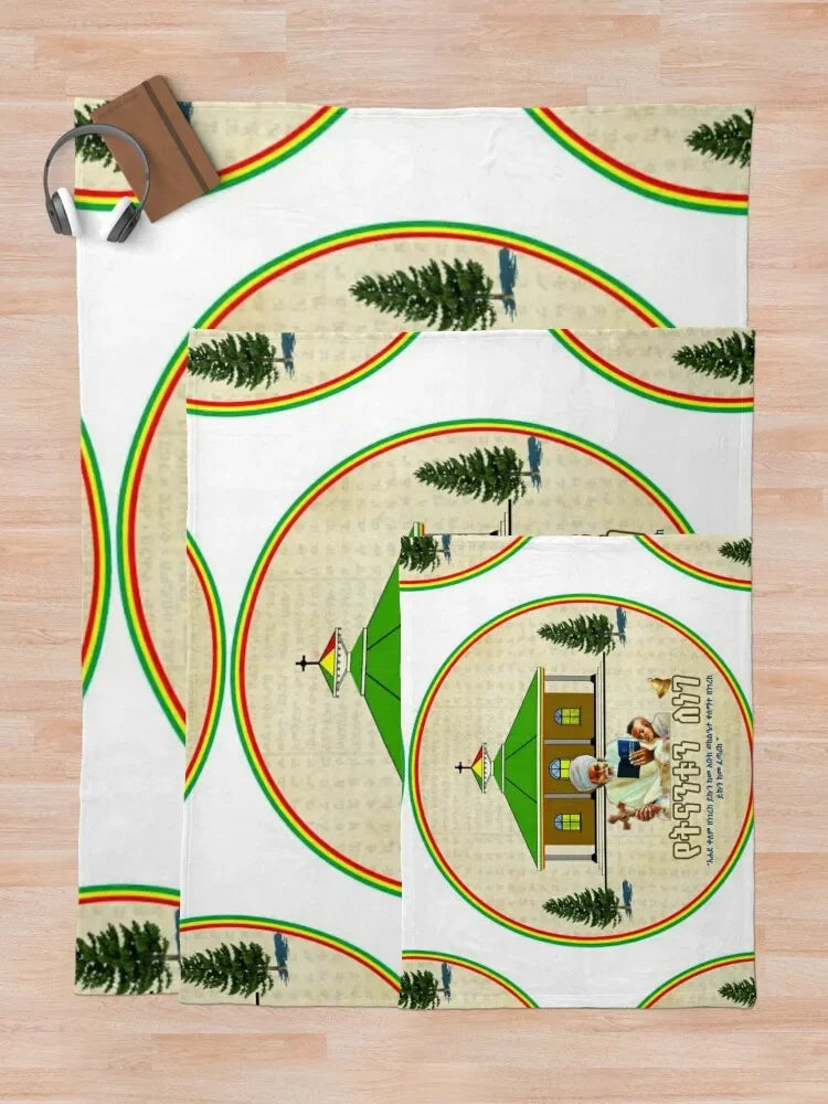 The Ethiopian Church Throw Blanket christmas decoration Soft Plush Plaid Luxury St Blankets